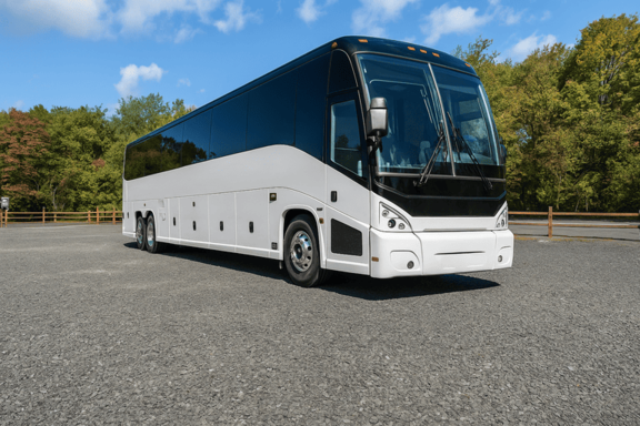 Charter Bus Rental Parsippany-Troy Hills 56 Passenger Charter Bus