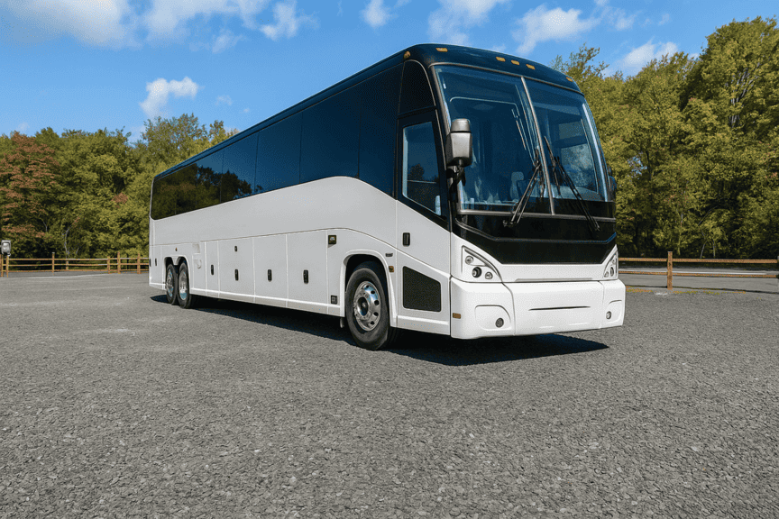 picture of Charter Bus Rental Parsippany-Troy Hills coach bus